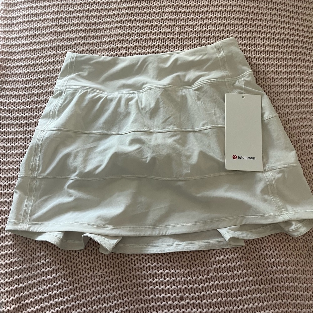NWT Lululemon white skirt